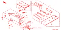 GEREEDSCHAP/ACCUVAK voor Honda NXR 125 BROS PARTIDA ELETRICA 2003