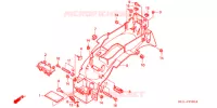 ACHTER STROOMLIJNKAP voor Honda BIG ONE 1000 BLACK 1994