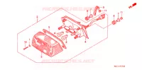 ACHTERLICHT(2) voor Honda BIG ONE 1000 BLACK 1994