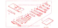 GEREEDSCHAP/ACCUVAK voor Honda BIG ONE 1000 BLACK 1994