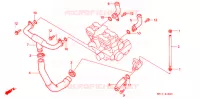 WATER PIJP voor Honda BIG ONE 1000 BLACK 1994