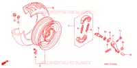 ACHTER WIEL voor Honda BROAD 50 TYPE 3 1995