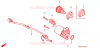 STARTEN MOTOR voor Honda BROAD 50 TYPE 3 1995