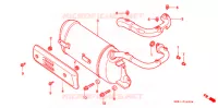 UITLAATDEMPER(2) voor Honda BROAD 50 TYPE 3 1995