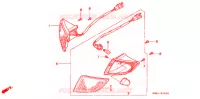 VOOR KNIPPERLICHT voor Honda BROAD 50 TYPE 3 1995