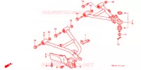 VOOR ARM voor Honda FOURTRAX 400 RANCHER AT 2006