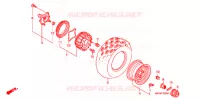 VOOR WIEL voor Honda FOURTRAX 400 RANCHER AT 2006