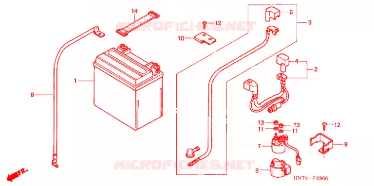 GEREEDSCHAP/ACCUVAK Honda ATV 400 FOURTRAX 2007  TRX400FGA7