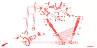 NOKKENAS/KLEP voor Honda FOURTRAX 420 RANCHER 4X4 DCT EPS CAMO 2016
