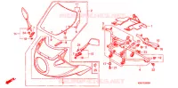 ZITTING/ACHTER KAP voor Honda CBX 125 1987