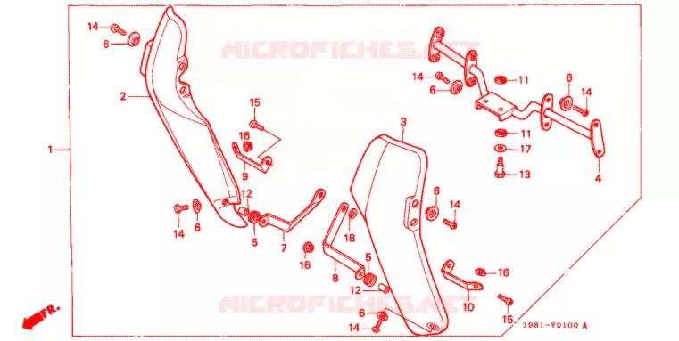 BEENSCHILD Honda MOTO 90 CD 1987  CD90H