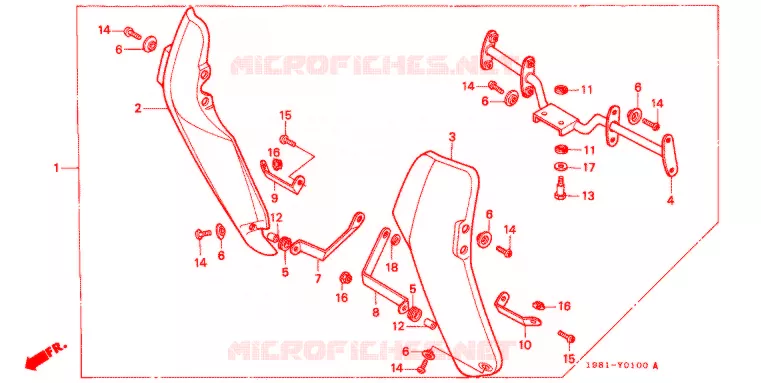 BEENSCHILD Honda MOTO 90 CD 1992  CD90N