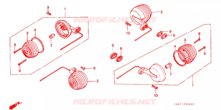 KNIPPERLICHT(2) Honda MOTO 90 CD 1997  CD90ST