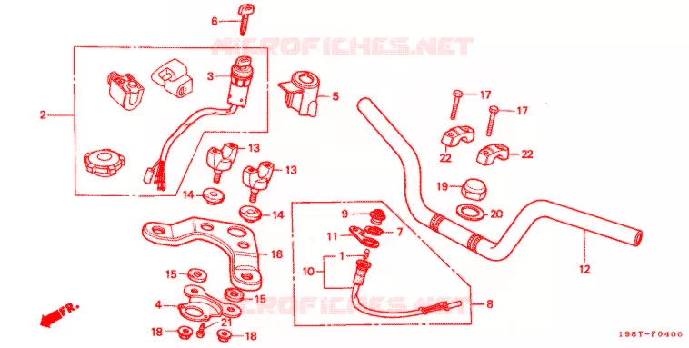 HENDEL PIJP/BOVENSTE BRUG (2) Honda MOTO 90 CD 1998  CD90SW