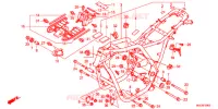 FRAME CHASSIS voor Honda CB 1100 ABS 2017