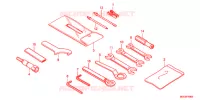GEREEDSCHAP/ACCUVAK voor Honda CB 1100 ABS 2017