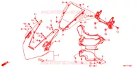 BOVEN KAP voor Honda CBR 1000 RR SP1 2017