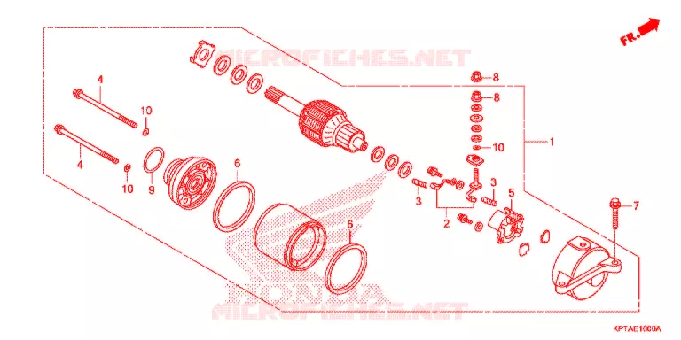 STARTEN MOTOR Honda MOTO 150 CRF 2017  CRF150FH