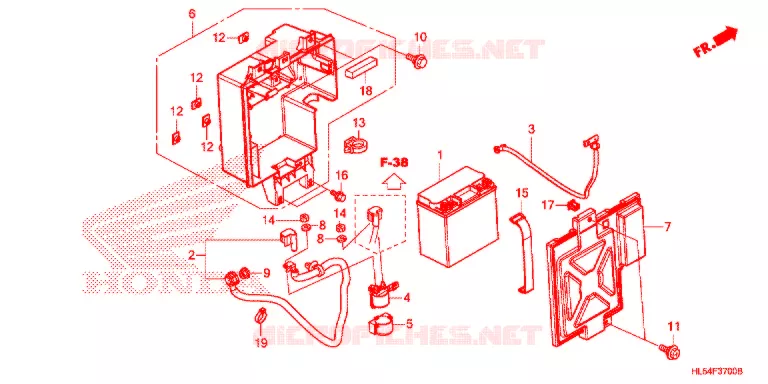 GEREEDSCHAP/ACCUVAK Honda ATV 500 PIONEER 2017  SXS500MH