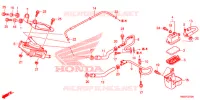 LUCHTZUIGKLEP voor Honda TRX 250 FOURTRAX RECON Electric Shift 2017