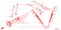 NOKKENAS/KLEP voor Honda TRX 250 FOURTRAX RECON Electric Shift 2017