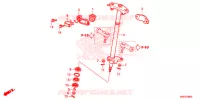 STURING AS voor Honda TRX 250 FOURTRAX RECON Electric Shift 2017