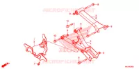 ACHTER ARM voor Honda FOURTRAX 420 RANCHER 4X4 AT DCT IRS EPS BLACK 2017