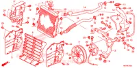 RADIATOR voor Honda FOURTRAX 420 RANCHER 4X4 AT DCT IRS EPS BLACK 2017