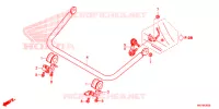 STABILISATOR voor Honda FOURTRAX 420 RANCHER 4X4 AT DCT IRS EPS BLACK 2017