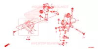STURING AS (EPS) voor Honda FOURTRAX 420 RANCHER 4X4 AT DCT IRS EPS BLACK 2017