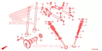 NOKKENAS/KLEP voor Honda FOURTRAX 500 FOREMAN 4X4 2017