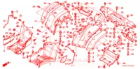 ACHTER STROOMLIJNKAP voor Honda FOURTRAX 650 RINCON 2004