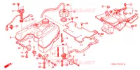BRANDSTOF TANK voor Honda FOURTRAX 650 RINCON 2004