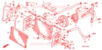 RADIATOR voor Honda FOURTRAX 650 RINCON 2004