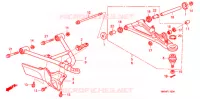 VOOR ARM voor Honda FOURTRAX 650 RINCON 2004