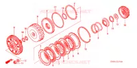 KOPPELING (BAS) voor Honda FOURTRAX 650 RINCON GPS 2005