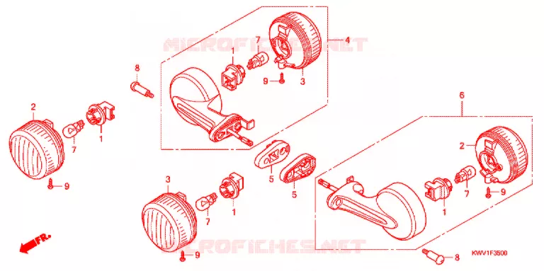 KNIPPERLICHT(2) Honda MOTO 110 CUB 2017  C110B