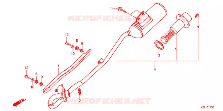 UITLAATDEMPER(2) Honda MOTO 125 CRF 2016  CRF125FBE