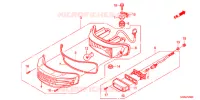 ACHTERLICHT(2) voor Honda SUPER CUB 50 PRO -J- 2017
