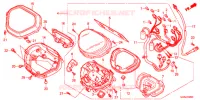 COMBINATIEMETER voor Honda SUPER CUB 50 PRO -J- 2017