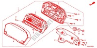 COMBINATIEMETER voor Honda NC 750 S Dual Clutch Transmission ABS 2016