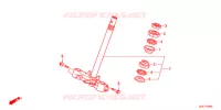 STURING STANG/BOVENSTE BRUG voor Honda TACT 50 LOWER SEAT 2J 2015