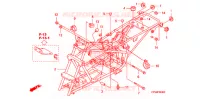 FRAME CHASSIS voor Honda SPORTRAX TRX 90 2014