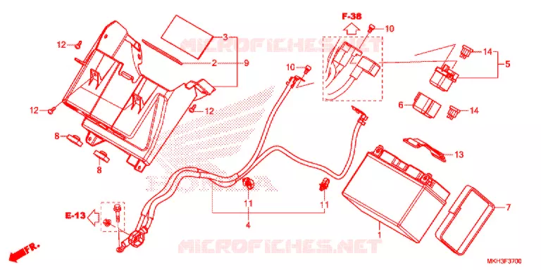 GEREEDSCHAP/ACCUVAK Honda MOTO 750 ADV 2017  ADV750H