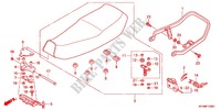 ENKELE ZITTING(2) voor Honda EX5 DREAM 100, Kick start 2012
