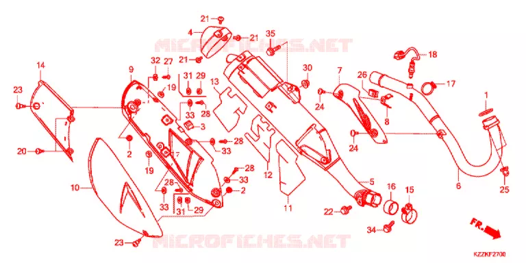 UITLAATDEMPER(2) Honda MOTO 250 CRF 2017  CRF250MH