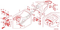 ENKELE ZITTING(2) voor Honda ST 1300 ABS POLICE 2012