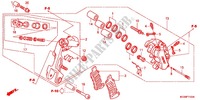 REMKLAUW VOOR LINKS (ST1300PA9/B/C/D/E/F/PAWC) voor Honda ST 1300 ABS POLICE 2012