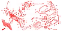 RADIATOR voor Honda V TWIN MAGNA 250 SPEED WARNING LIMIT 1999