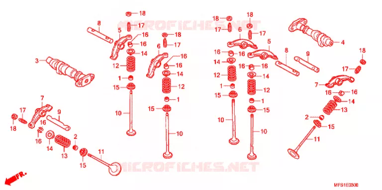 NOKKENAS/KLEP Honda MOTO 400 SHADOW 2012  VT400C2F9
